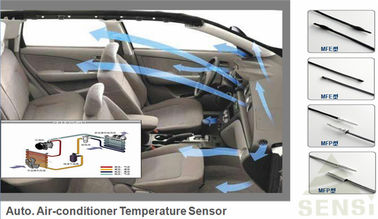 Sensor de temperatura de aluminio de la punta de prueba NTC para el aire Contioner/el uso del evaporador